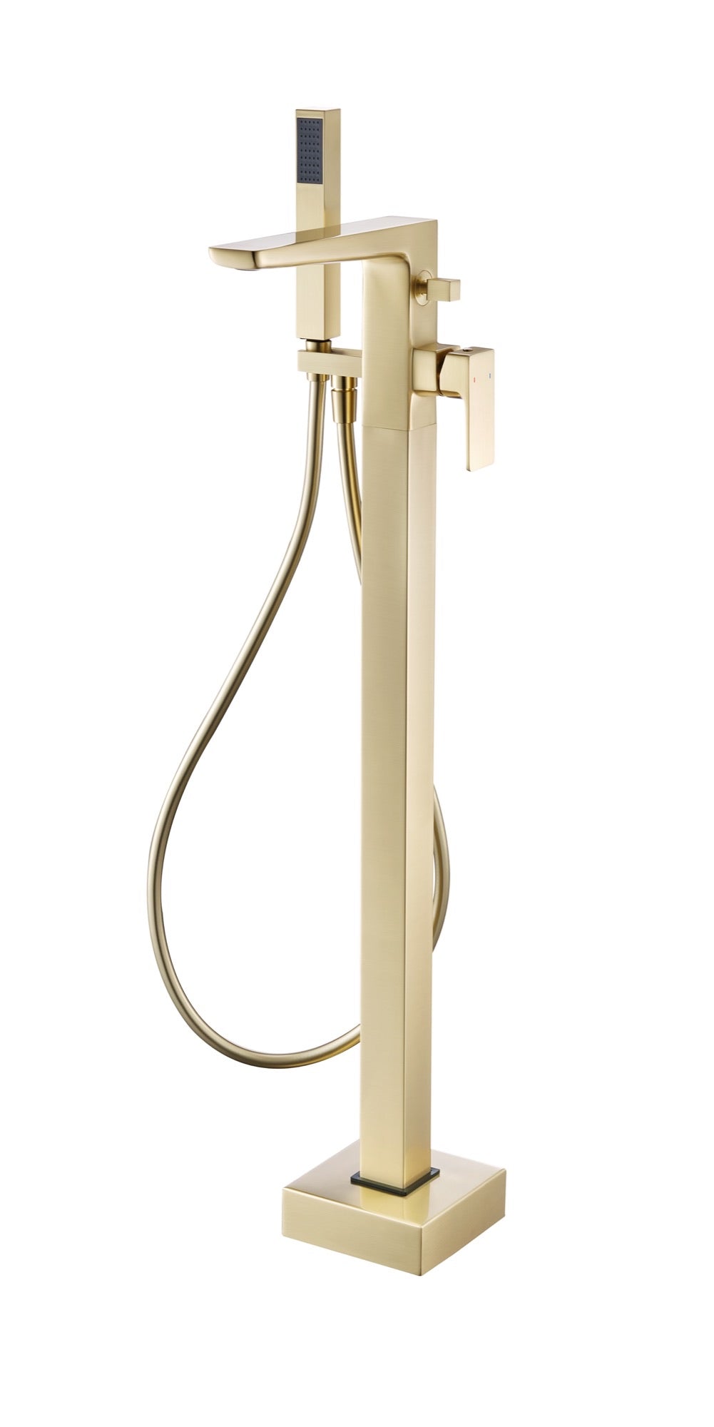 Harwich Freestanding Bath Shower Mixer (Inc. Shower Kit) - Brushed Brass (SH8115)