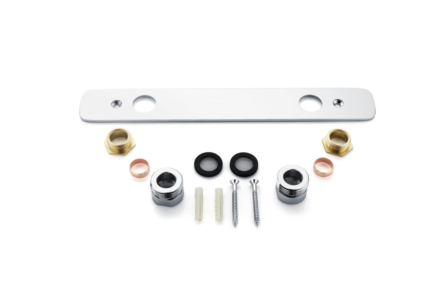 Wall Plate for exposed bar walve - Chrome (SH8214)