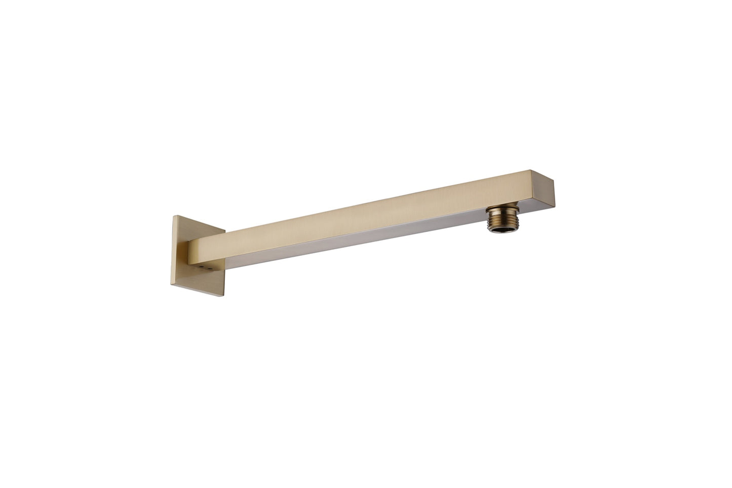 Brushed Brass 300mm Rectangular Shower Arm - Brushed Brass (SH8267)
