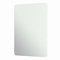 Buy Horizon Rounded frameless mirror polished edge (400 x 600mm) Online UK | HOUSE OF ENKI
