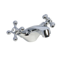 Buy Beaumont victorian mono basin mixer tap crosshead - chrome Online UK | HOUSE OF ENKI