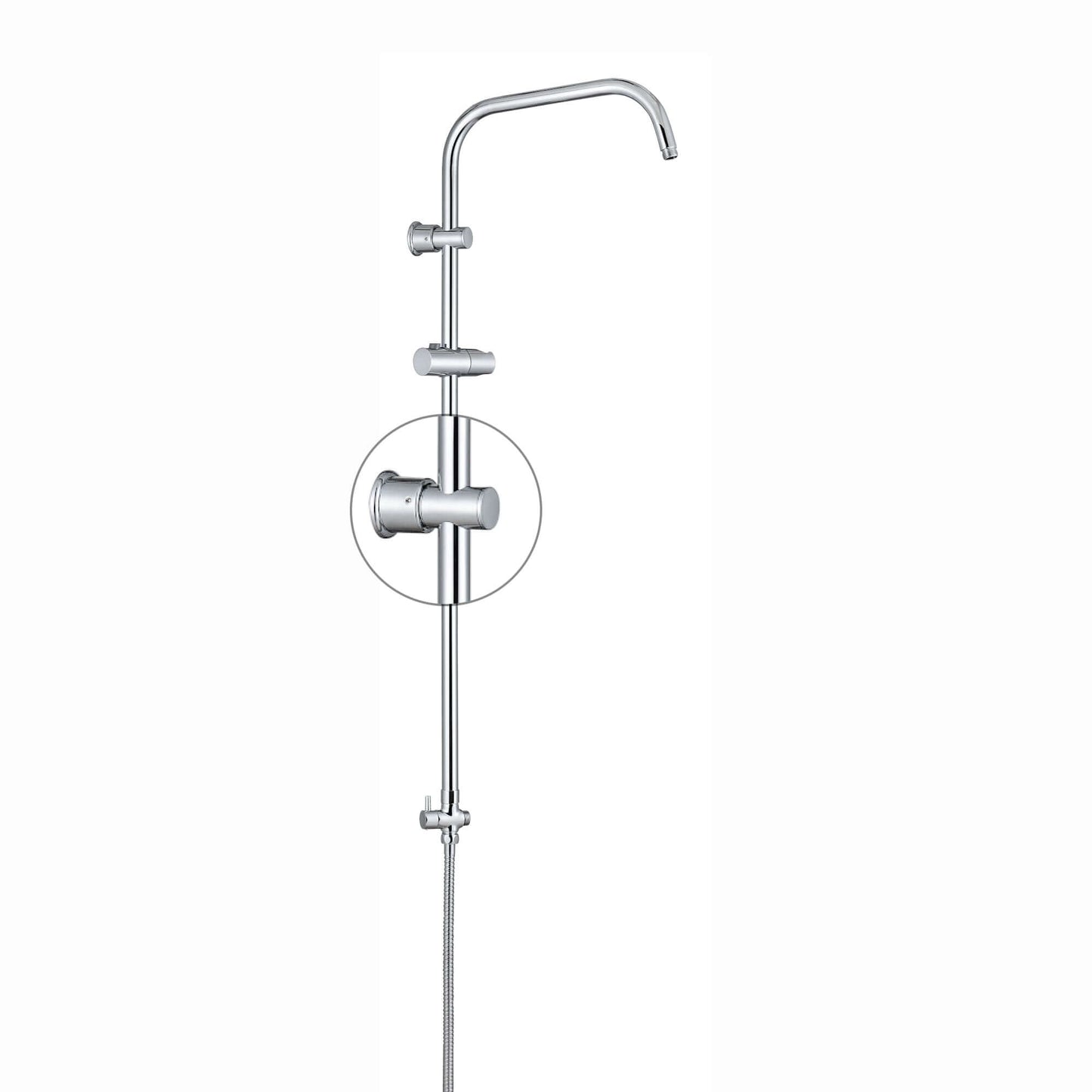 Buy Wall bracket with cover for G16 - chrome Online UK | HOUSE OF ENKI