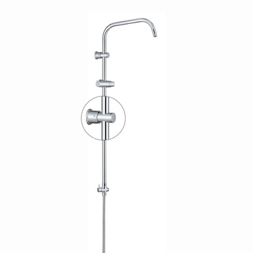 Buy Wall bracket with cover for G16 - chrome Online UK | HOUSE OF ENKI