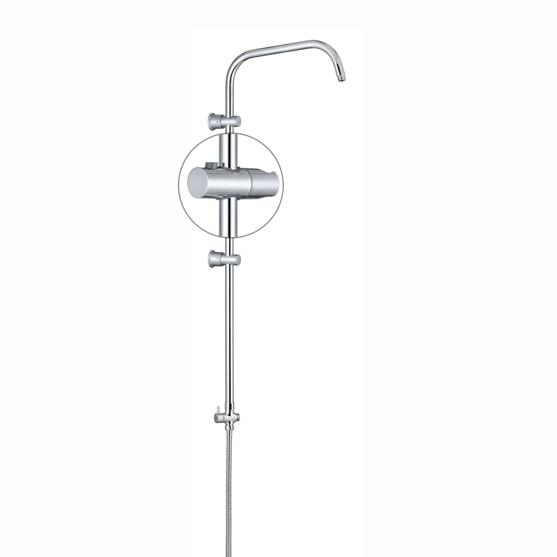 Buy Sliding shower head holder for G16 - chrome Online UK | HOUSE OF ENKI