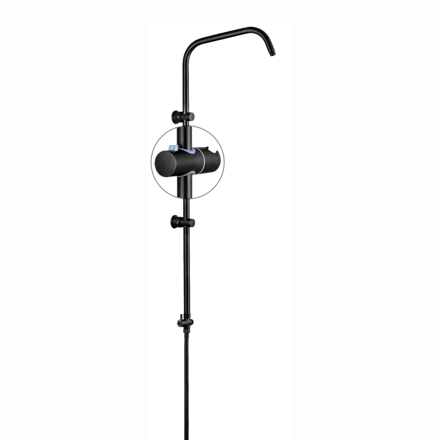 Buy Sliding shower head holder for G17 - black online UK