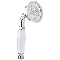 Buy Traditional hand shower ceramic brass - chrome Online UK | HOUSE OF ENKI