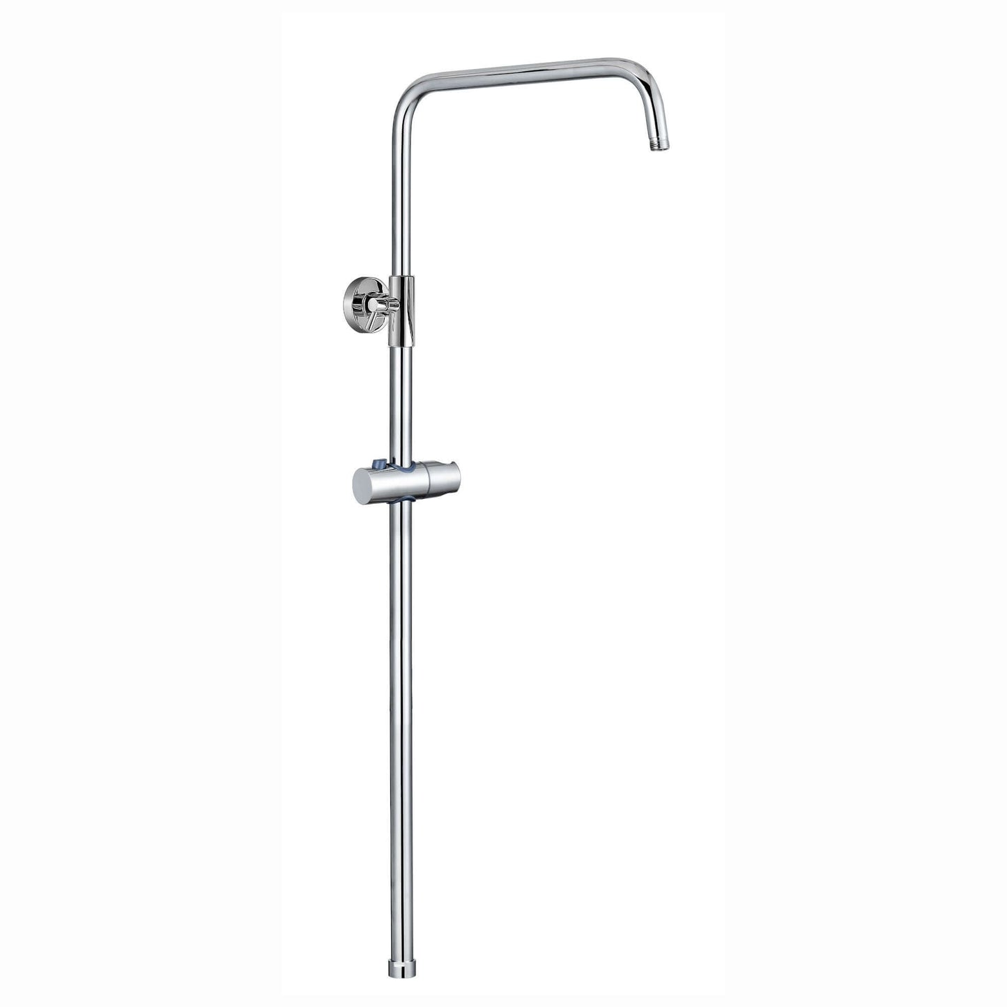 Buy Dune shower adjustable rigid riser rail angled stainless steel - chrome Online UK | HOUSE OF ENKI