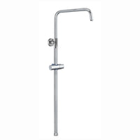 Buy Dune shower adjustable rigid riser rail angled stainless steel - chrome Online UK | HOUSE OF ENKI