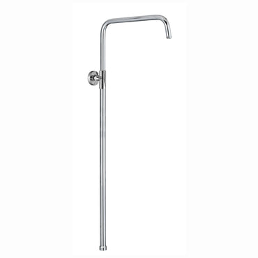 Buy Dune shower adjustable rigid riser rail angled stainless steel - chrome Online UK | HOUSE OF ENKI