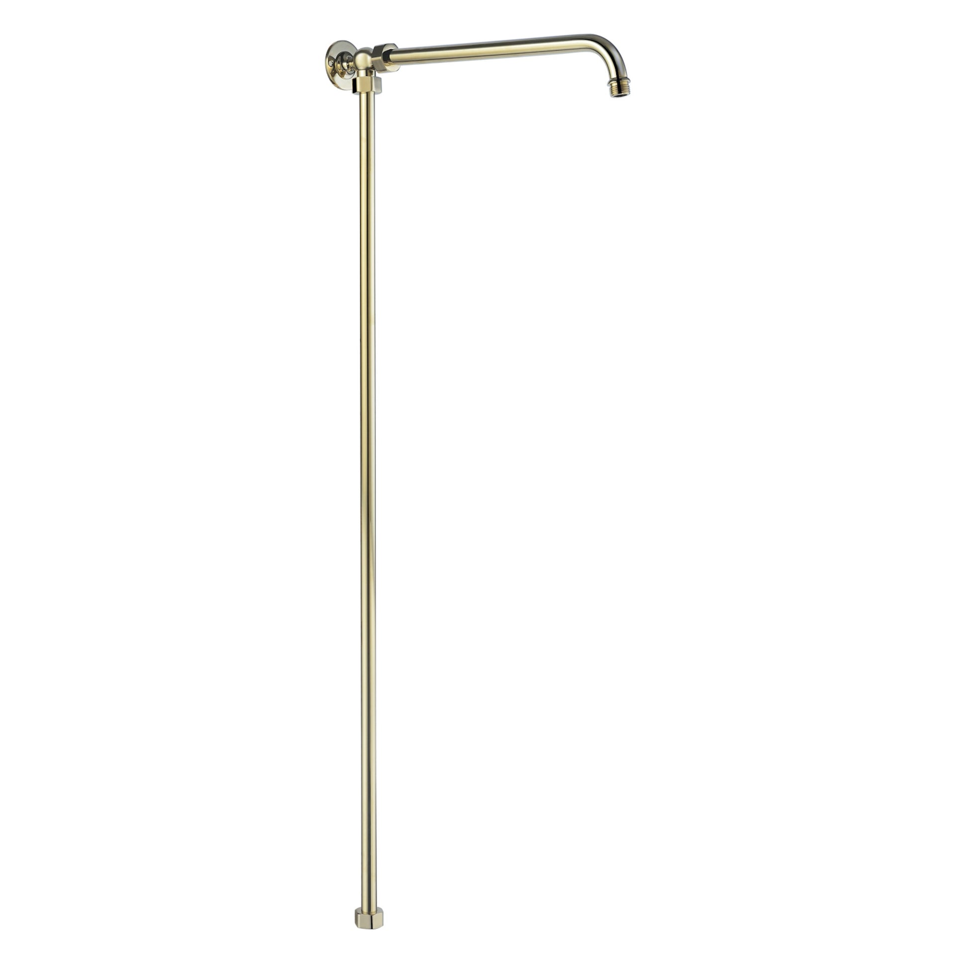 Buy Downton shower rigid riser rail traditional - gold Online UK | HOUSE OF ENKI