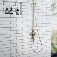 Buy Flex shower hose stainless steel 1.5m standard bore - gold Online UK | HOUSE OF ENKI