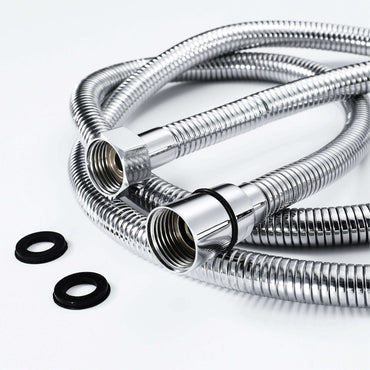 Buy Flex shower hose stainless steel 1.75m standard bore - chrome Online UK | HOUSE OF ENKI