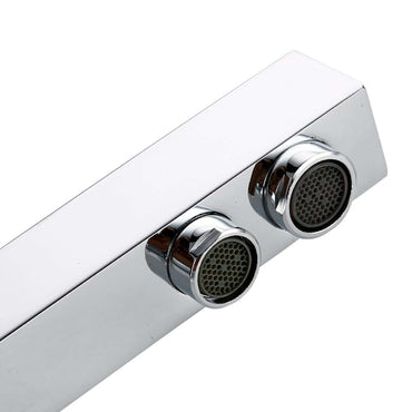 Buy Turin modern square 3 way kitchen sink filter mixer tap - chrome Online UK | HOUSE OF ENKI