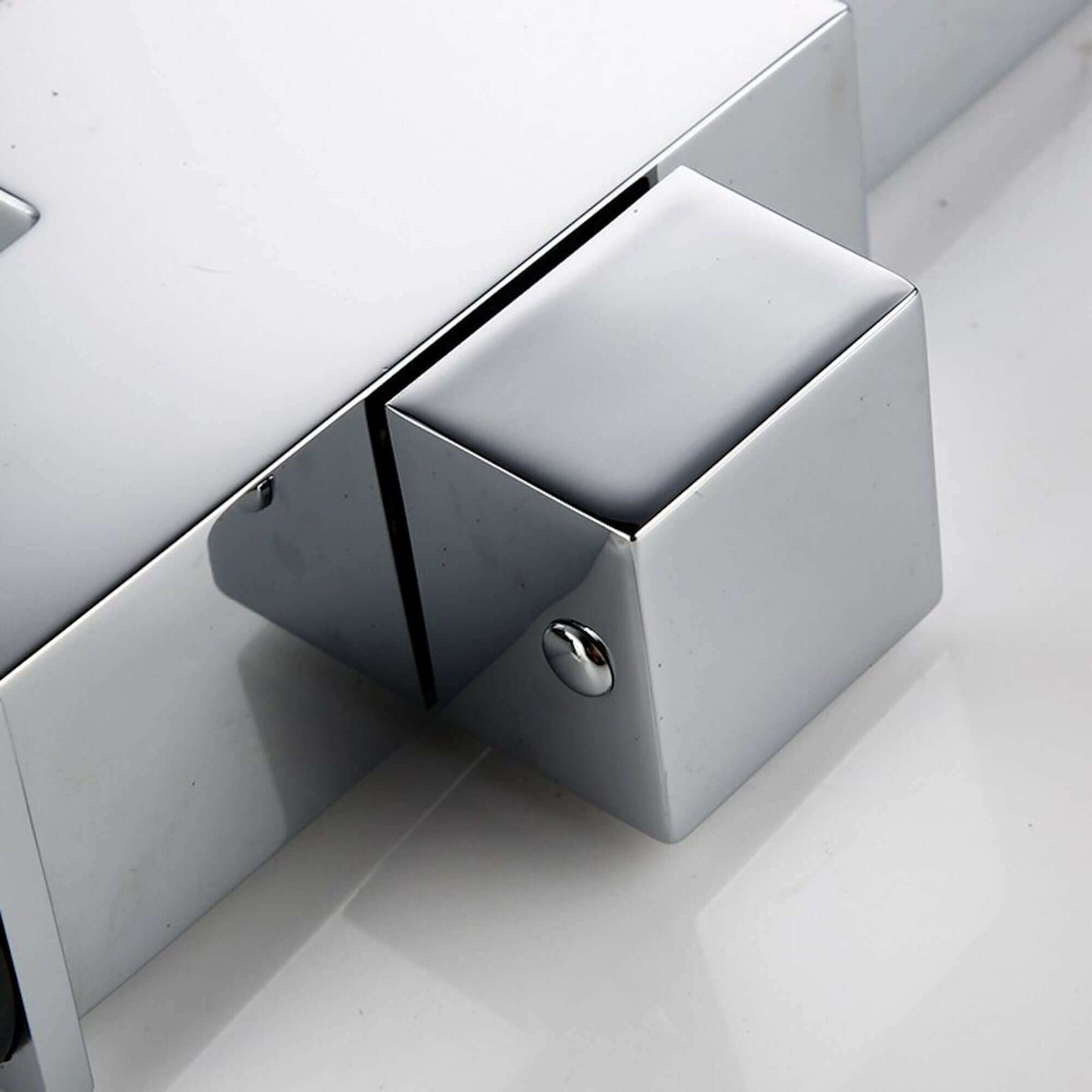 Buy Turin modern square 3 way kitchen sink filter mixer tap - chrome Online UK | HOUSE OF ENKI