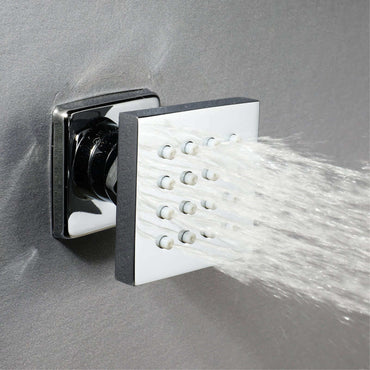 Buy Square shower body jet - chrome Online UK | HOUSE OF ENKI
