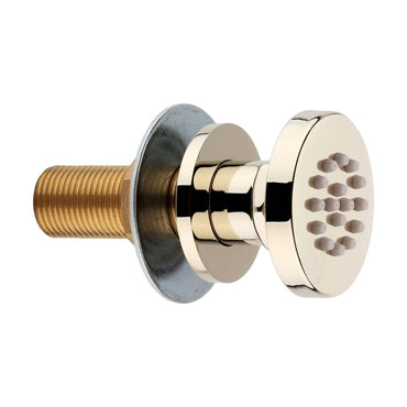Buy Round shower body jet - gold Online UK | HOUSE OF ENKI