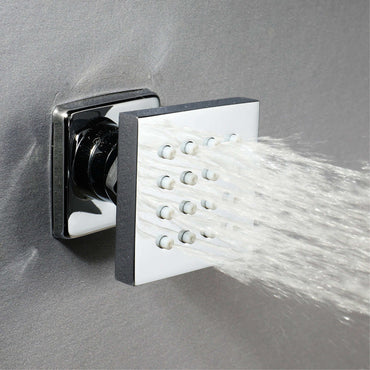 Buy 6 x square shower body jets - chrome Online UK | HOUSE OF ENKI