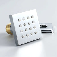 Buy 6 x square shower body jets - chrome Online UK | HOUSE OF ENKI
