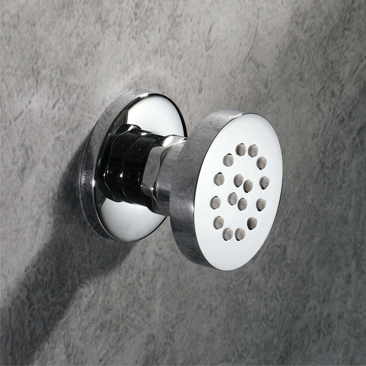 Buy 4 x round shower body jets - chrome Online UK | HOUSE OF ENKI
