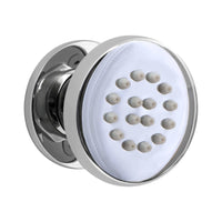 4 x round shower body jets - chrome - Showers