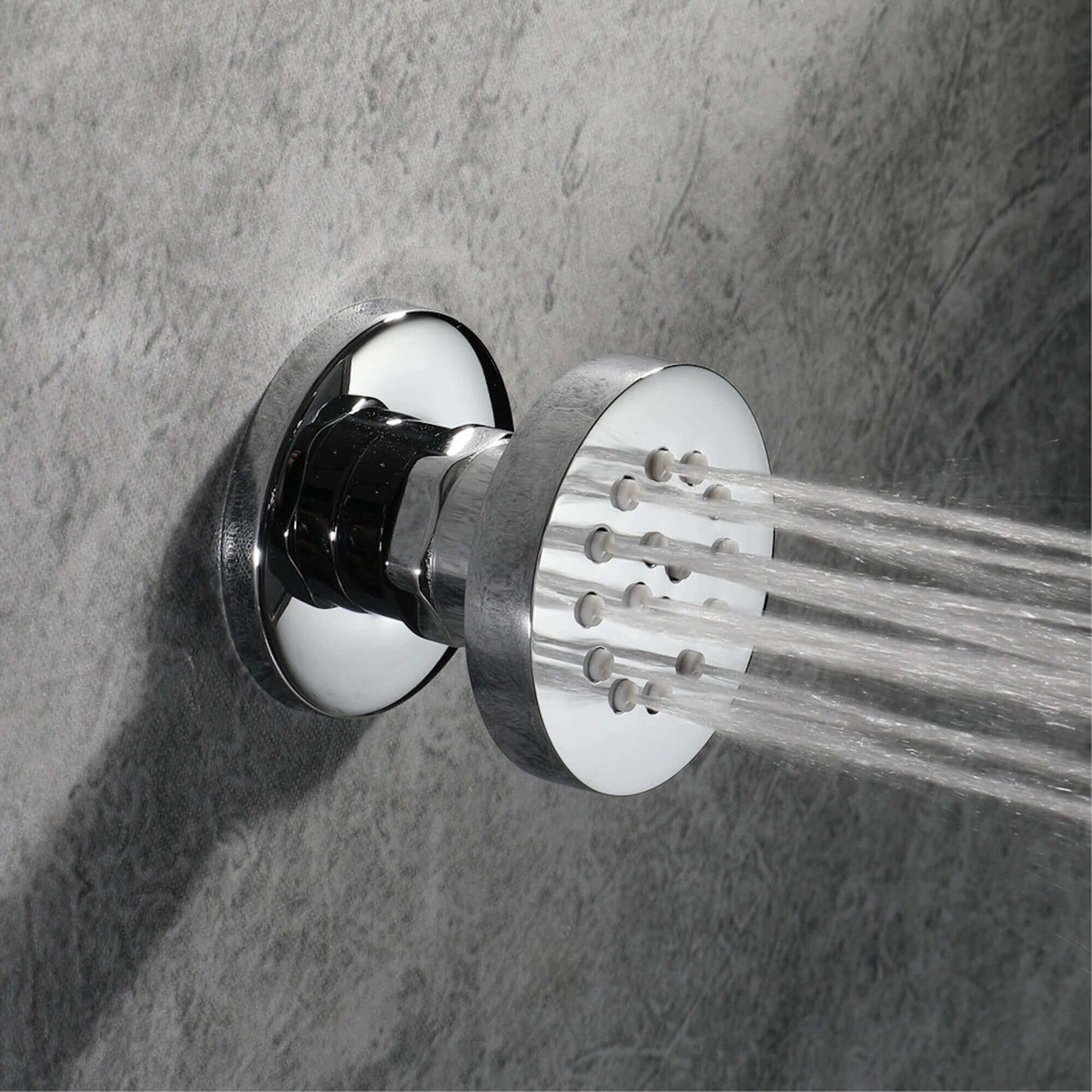 Buy 6 x round shower body jets - chrome Online UK | HOUSE OF ENKI