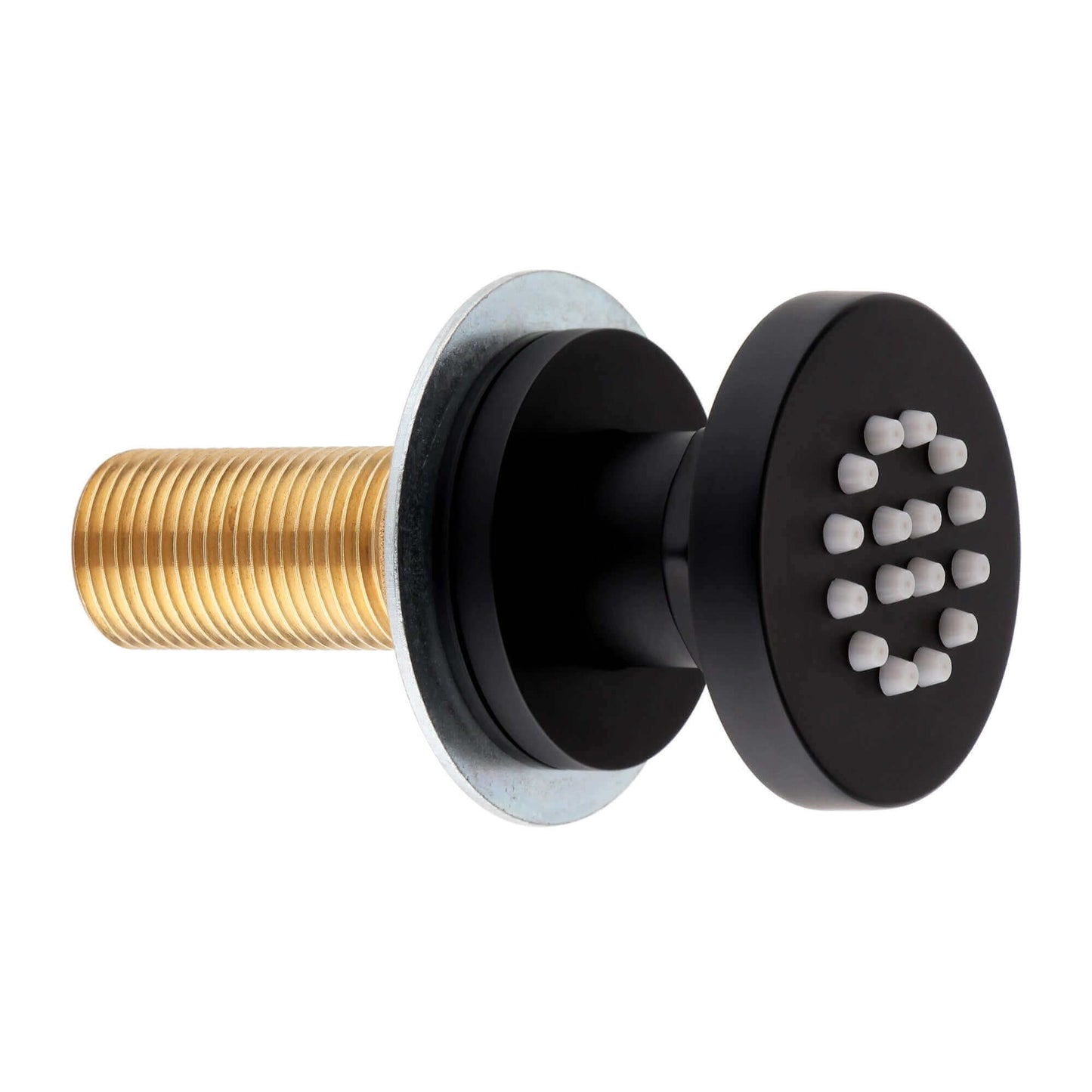 Buy 6 x round shower body jets - matt black Online UK | HOUSE OF ENKI