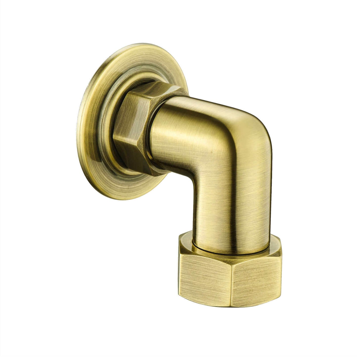 Buy Return to wall bend 3/4" for Downton T93, T94, T92 - antique brass Online UK | HOUSE OF ENKI