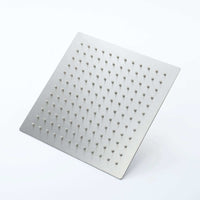 Square ultra slim shower head stainless steel 300mm - chrome - Showers