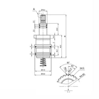Buy Service Kit - Sequential Thermostatic Cartridge and Wax Thermo-Element Antique Brass SAR00 - Winchester Online UK | HOUSE OF ENKI