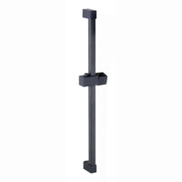 Buy Square shower slider rail bar with hand shower holder - black Online UK | HOUSE OF ENKI