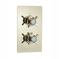 SH0261-06-TSV056-02-edward-traditional-crosshead-and-white-detail-concealed-thermostatic-twin-shower-valve-with-1-outlet-english-gold