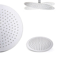 Buy Dune round thermostatic shower set 300mm head & handheld - chrome Online UK | HOUSE OF ENKI