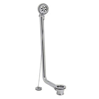Buy Traditional Exposed Bath Retainer Waste & Ball Chain Plug with Overflow - Chrome Online UK | HOUSE OF ENKI