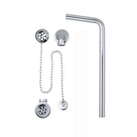 Buy Traditional Exposed Bath Retainer Waste & Ball Chain Plug with Overflow - Chrome Online UK | HOUSE OF ENKI