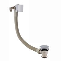 Buy Milan Square Thermostatic Concealed Shower Set with Bath Filler, Wall Overhead Shower, Handset Kit - Chrome Online UK | HOUSE OF ENKI