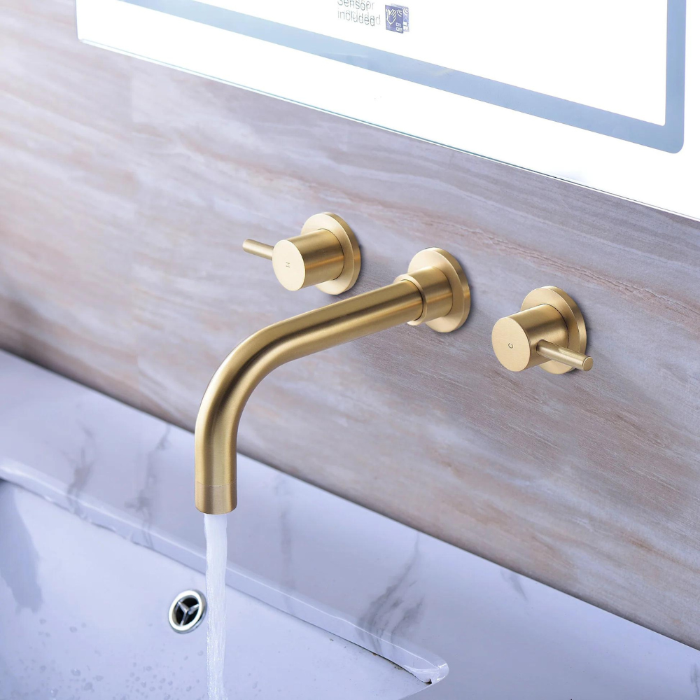 how to clean brushed brass taps