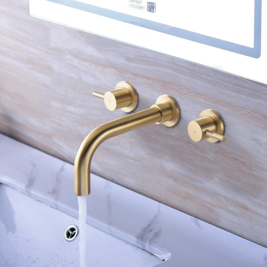 how to clean brushed brass taps