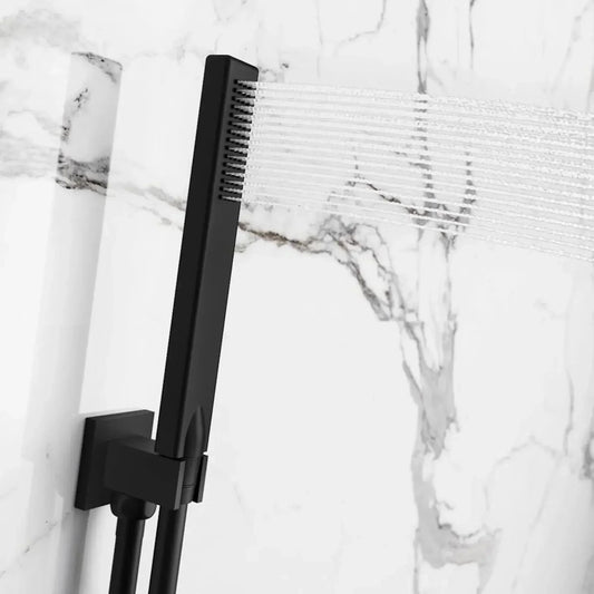 how to install a shower head holder