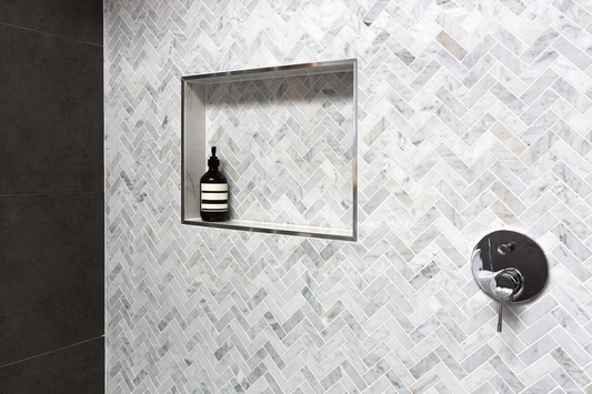 shower niche ideas