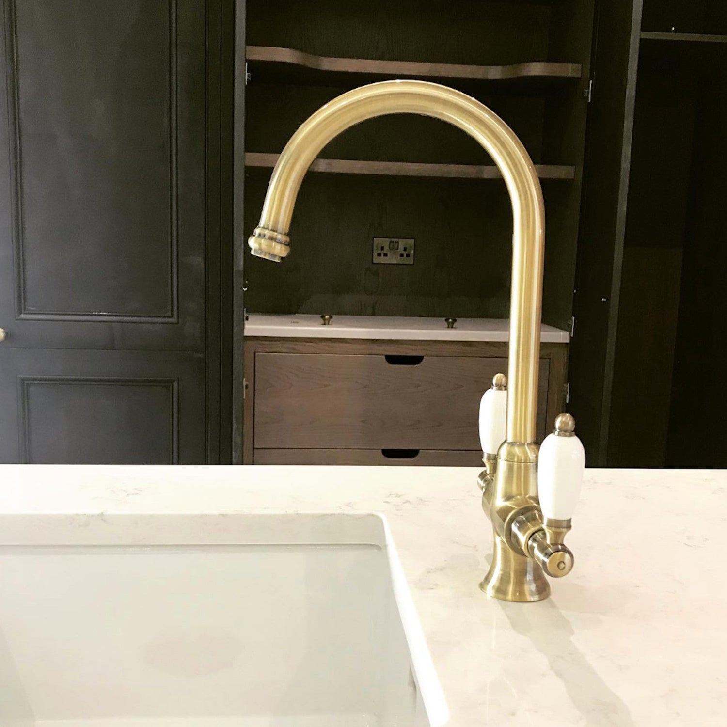 Brass Kitchen Taps