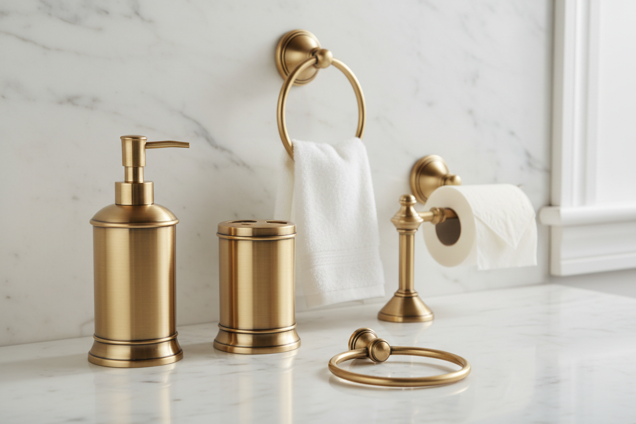 Gold Bathroom Accessories