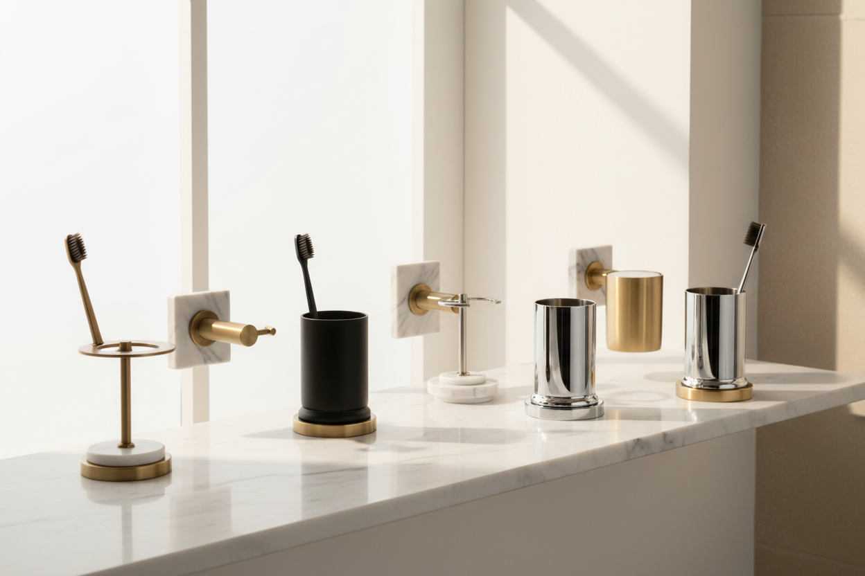 Toothbrush & Tumbler Holders