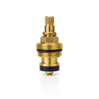Brass 1/2" single valve - basin mixer taps Beaumont, basin mixer or twin hot & cold basin taps Camberley