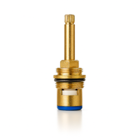 Brass 1/2" single valve - basin mixer, twin basin, twin bath, bath mixer tap, (not bidet) Downton - COLD