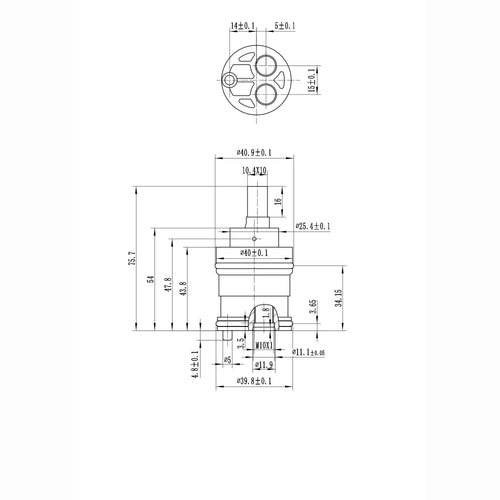 Ceramic disc cartridge valve - tall basin mixer Zara