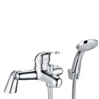 Tate bath shower mixer tap - chrome