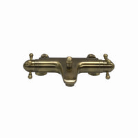 Gallant traditional thermostatic bath shower mixer tap deck mounted - antique bronze