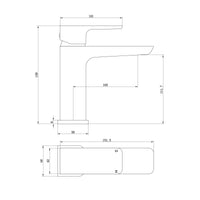 Mykonos bundle incl. bath shower mixer tap with dual riser rail, basin mixer, bath and basin wastes - brushed brass