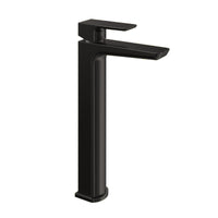 Mykonos basin mixer tap high rise - matt black