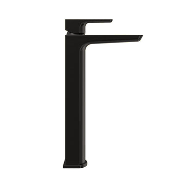 Mykonos basin mixer tap high rise - matt black